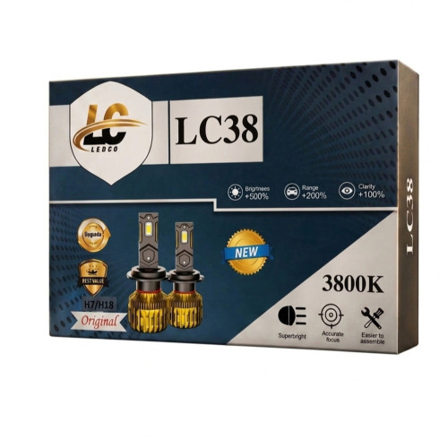 هدلایت برند لدکو مدل lc38 نچرال